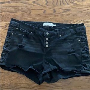 2 pair of Torrid shorts.